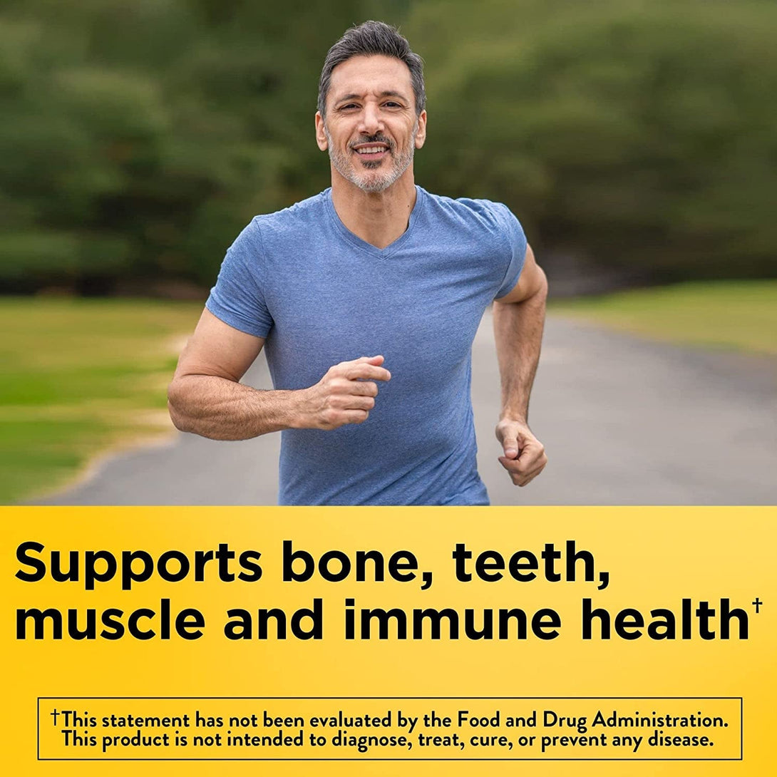 Nature Made Vitamin D3 2000 IU (50 Mcg) per Serving, Dietary Supplement for Bone, Teeth, Muscle and Immune Health Support, 90 Gummies, 45 Day Supply