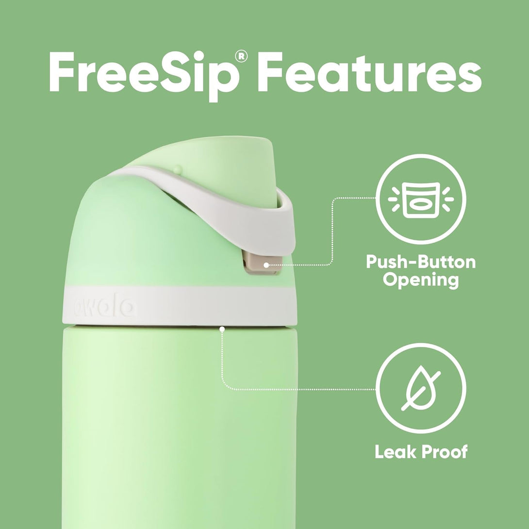 Owala Star Wars Freesip Insulated Stainless Steel Water Bottle with Straw for Sports and Travel, Bpa-Free Sports Water Bottle, 24 Oz, Stronger than You Think