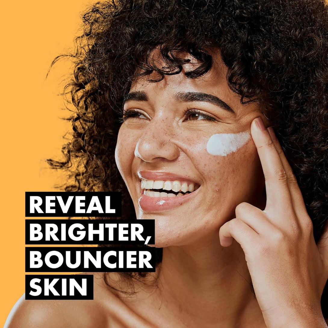 Vitamin C Moisturizer for Face with Hyaluronic Acid & Squalane - Face Brightening Cream - anti Aging, Firming & Hydrating Moisturizer for All Skin Tone 50 Ml