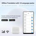 Timekettle M3 Language Translator Earbuds, Two-Way Translator Device with APP for 40 Languages and 13 Offline Translation Packs, Fast Reaction