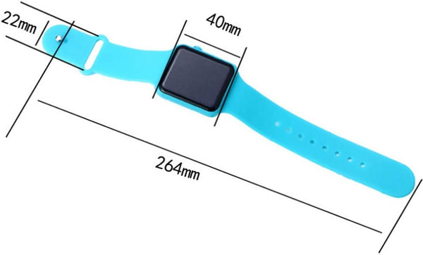 Weicam 10 Pack Unisex Men Women LED Wrist Watch Silicone Electronic Sports Watch Bracelet Whole Watches