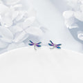 Dragonfly Earrings Gifts for Women 925 Sterling Silver Dragonfly Stud Earrings Jewelry Gifts