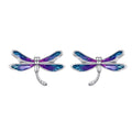 Dragonfly Earrings Gifts for Women 925 Sterling Silver Dragonfly Stud Earrings Jewelry Gifts