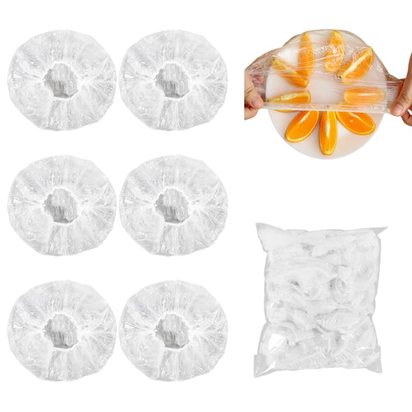 Elastic Food Storage Covers,Plastic Wrap Bowl Covers Reusable,Fresh Keeping Bags,Stretch Adjustable Bowl Lids,Food Covers for Family Outdoor