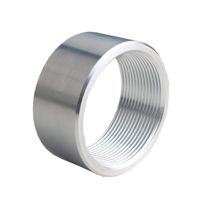 DEWHEL 2 Inch NPT Female Thread Aluminum Weld on Pipe Fitting Bung