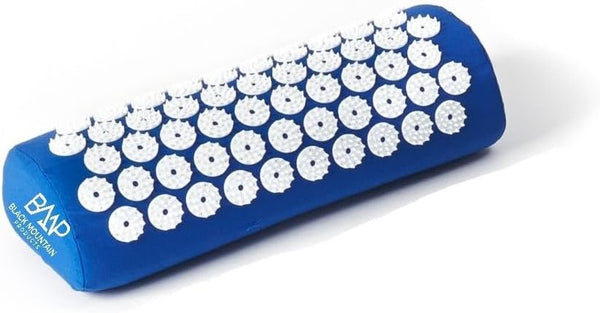Black Mountain Products Acupressure Mat with Pillow & Carrying Bag - Acupressure Mat for Trigger Point Massage Therapy, Blue