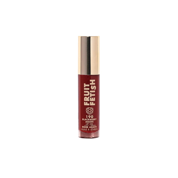 Milani Fruit Fetish Lip Oil with Vitamin E for Instant Hydration, Fruit Extract Infused Lip Treatment and Moisturizing Lip Gloss - Blackberry Agave