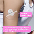 HONYOU 60Pack Freestyle 14 Day Sensor Patch & Libre 3 plus Sensor Covers Waterproof Adhesive Patches CGM Tape Clear Bandage, Hypoallergenic