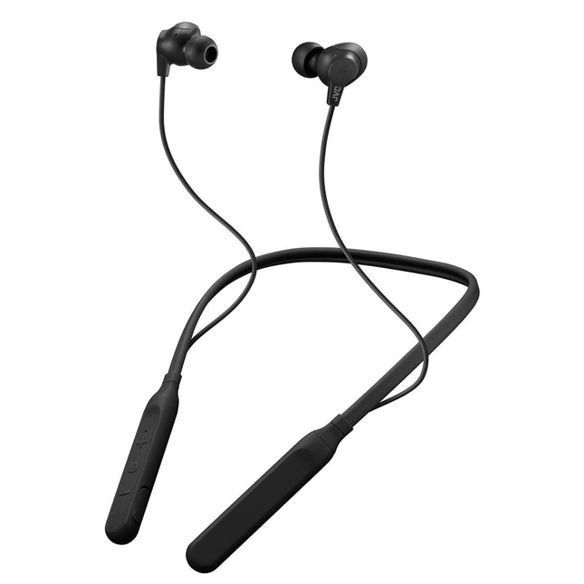 JVC Air Cushion Wireless Earbuds Headphones, Bluetooth 5.0, Water Resistant IPX4, Long Life Battery (Up to 24 Hours), 3-