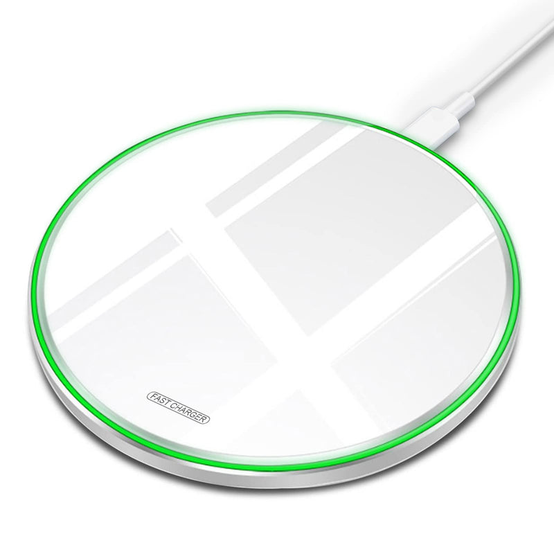 Fast Wireless Charger,20W Max Wireless Charging Pad Compatible with Iphone 16/16 Pro/16 Pro Max/16 Plus/15/14/13/12/11/X,Airpods;Fdgao Wireless