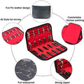 HERSENT Pocket Knife Storage Case,Folding Knife Pouch Carrier Holder,40 Slots Small Knife Carrying Cases,Versatile Knife Collection for