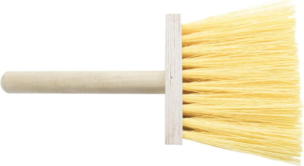 MARSHALLTOWN Plastic Bristle Stucco Dash Brush, 5-1/2 Inch Bristles, 8 Inch Hardwood Handle, Easily Create Texture on Stucco, Made in the USA, 6556