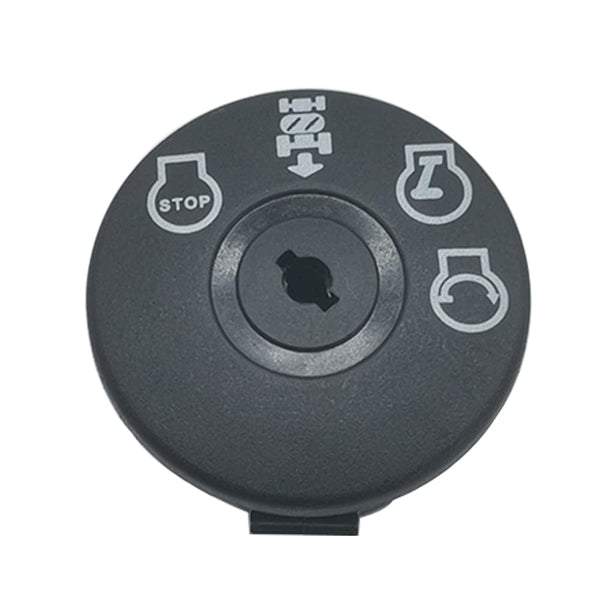 Starter Ignition Switch with Key 4-Position 7-Terminals Compatible with Husqvarna, AYP, Craftsman, Sears, Poulan Lawn Mower Rider Replace