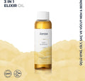 3-In-1 Elixir Oil â Organic Face, Body & Hair Oil with Vitamin E & 17 Botanical Oils â Moisturizing & Nourishing Treatment for Dry Skin, Scalp &