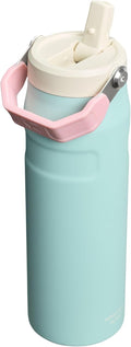 Stanley Iceflow Flip Straw 2.0 Water Bottle 24 Oz | Built-In Straw for Travel and Sports | Lightweight and Leak Resistant | Insulated Stainless