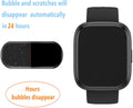 Screen Protector for IDW25 / IDW26 Smart Watch 1.83" (6 Pack) Clear TPU Soft Film, Compatible for KEEPONFIT, TOOBUR IDW28 Smartwatch 1.85 Screen