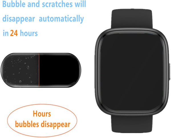 Screen Protector for IDW25 / IDW26 Smart Watch 1.83" (6 Pack) Clear TPU Soft Film, Compatible for KEEPONFIT, TOOBUR IDW28 Smartwatch 1.85 Screen
