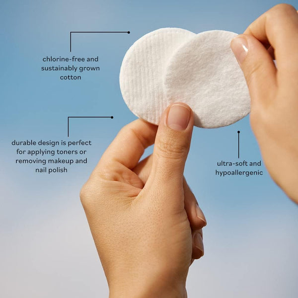 Sky Organics Organic Cotton Rounds for Sensitive Skin, 100% Pure GOTS Certified Organic for Beauty & Personal Care, 100 Ct. W Ebook