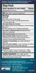 Unisom Nighttime Sleep-Aid Gels, Diphenhydramine HCI 50Mg, 100 Count