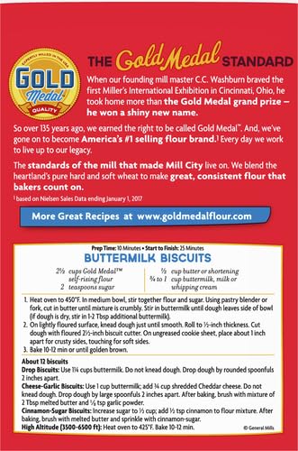 Gold Medal Premium Quality Self Rising Flour, 5 Lb