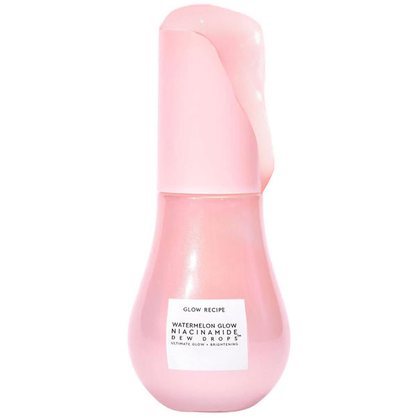 Glow Recipe Watermelon Niacinamide Dew Drops, Travel Size - Brightening, Plumping Hydrating Face Serum, Makeup Primer + Liquid Highlighter with