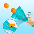 punkdog Pop and Catch Ball Game with 24 Balls and 4 Catch Launcher Baskets - Outdoor Indoor Game Activities, Christmas Beach Sport Summer Beach
