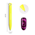WOKOTO 9Pcs Cat Eye Magnet for Nails Uv Gel Nail Magnets for Gel Polish Magnet Pens Sticks Gradient Designs Tools Nail Art Magnets Pens for Women