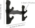2 Tier Sword Holder Wall Mount Samurai Sword Rack Katana Wakizashi Display Stand Decorative Sword Hanger