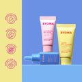 BYOMA so Hydrating Set - Barrier Repair Skincare Set - Creamy Jelly Cleanser, Hydrating Face Serum & Ceramide Face Moisturizer for Dry Skin - anti