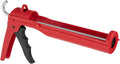 INTERTOOL Drip-Free Hand Caulking Gun, 10 Oz. Tube, 10:1 Thrust Ratio, Lightweight Durable Body, Smooth Rod, Quiet Ratcheting HT-0027