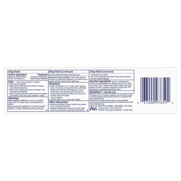 Crest Pro-Health Advanced Gum Protection Toothpaste, 5.1 Oz