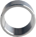 DEWHEL 2 Inch NPT Female Thread Aluminum Weld on Pipe Fitting Bung