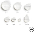 W&P Reusable Produce Savers, Set of 7, Covers Fruits & Vegetables to Keep Fresh, Dishwasher Safe, Avocado & Onion Saver