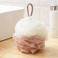 3 Pcs/50G Bath Shower Loofah,Loofah Sponge,Loofah Cloth,Shower Loofahs for Women, Men, Teenager(Pink Grey Lotus)