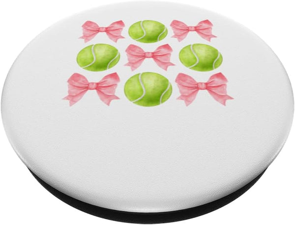 Tennis Mom Sister Tween Teen Girl Girly Pink Bow Preppy Popsockets Standard Popgrip