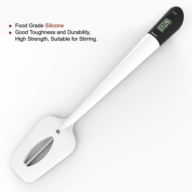 Efeng Digital Meat Thermometer Candy Thermometer Spatula Thermometerwith Pot Clip & 9" Probe â Fast Instant Read Digit
