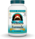 Source Naturals Wellness Formula Bio-Aligned Vitamins & Herbal Defense for Advanced Immune Support* - Dietary Supplement & Immunity Booster - 120