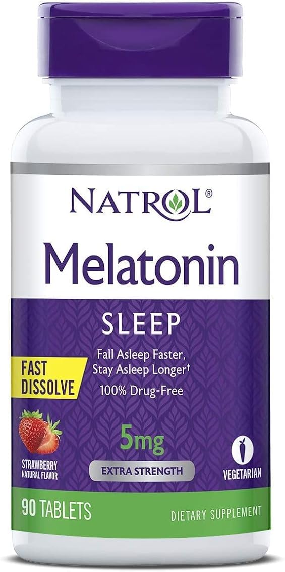 Natrol Melatonin 5 Mg Fast Dissolve Sleep Support Tablet - 90 per Pack - 2