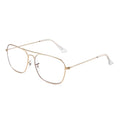 JM Aviator Blue Light Blocking Computer Glasses, Square Eye Protect Video Eyeglasses anti Glare Men Women