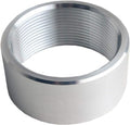 DEWHEL 2 Inch NPT Female Thread Aluminum Weld on Pipe Fitting Bung