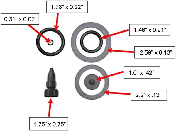 Roundup 181538 Sprayer Parts Repair Kit