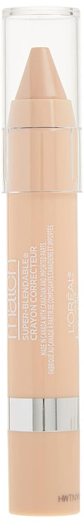 L'Oreal Paris True Match Super Blendable Crayon Concealer, Fair/Light Neutral, 0.1 Oz.