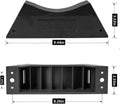 2Pcs Propane Tank Holder Cylinder Wall Mounted Bracket Gas Cylinder Bracket with SUS 304 Installation Screws & 59 Inch Strap Supported 4"-12"(Black)