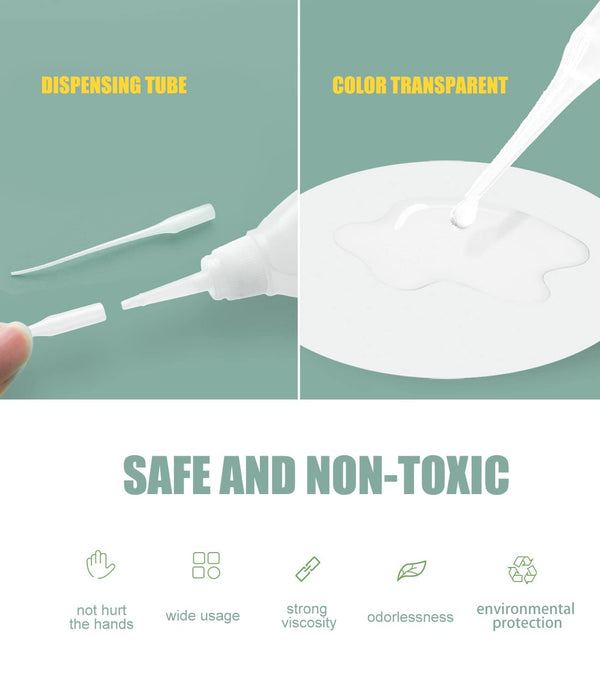 Craft Glue, Glue for Model, Instantly Strong Adhesive for Bonding Metal, Plastic, Rubber, Wood, DIY Craft, Model, Miniatures, Lego, Scrapbooking,
