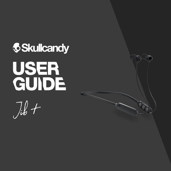 Skullcandy Jib+ In-Ear Wireless Earbuds, 6 Hr Battery, Microphone, Works with Iphone Android and Bluetooth Devices - Black