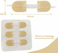 Emergency Wound Closures Adhesive Bandages, Zip Stitch Stickers for Camping, Survival & Household Gear, 3 Pcs (45*10Mm, Skin)