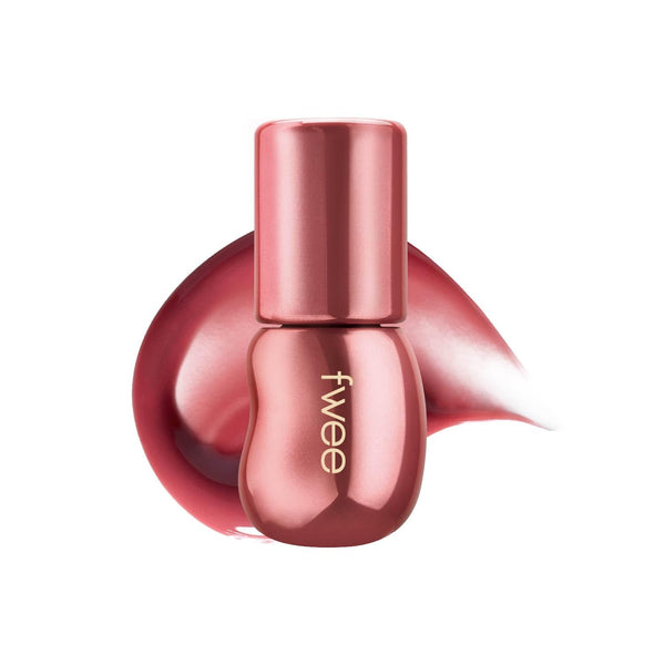 fwee 3D Voluming Gloss 70% (Rich) | Rozy 70% | High Shine, Non-Sticky Lip Gloss for Makeup | Long-Lasting, Moisturizing Gel Formula | 30%, 70%