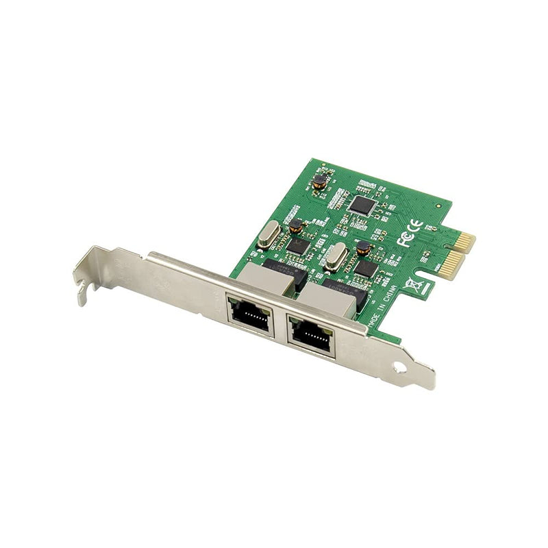 XM-NA3820 PCI-E 2-Port Dual 10/100/1000Mbps Gigabit Ethernet PCI Express (Pcie X1) Server Network Card/Network Adapter, Realtek RTL8111F Chipset,