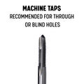 Drill America - DWTG4X.7 M4 X .7 High Speed Steel 2 Flute Spiral Point Tap, DWT Series