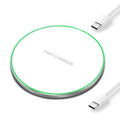20W Fast Wireless Charger Pad,Wireless Phone Charging Station Compatible with Iphone 16/15/14/13/12/11/Se/X/Airpods,Fast Charge for Samsung Galaxy